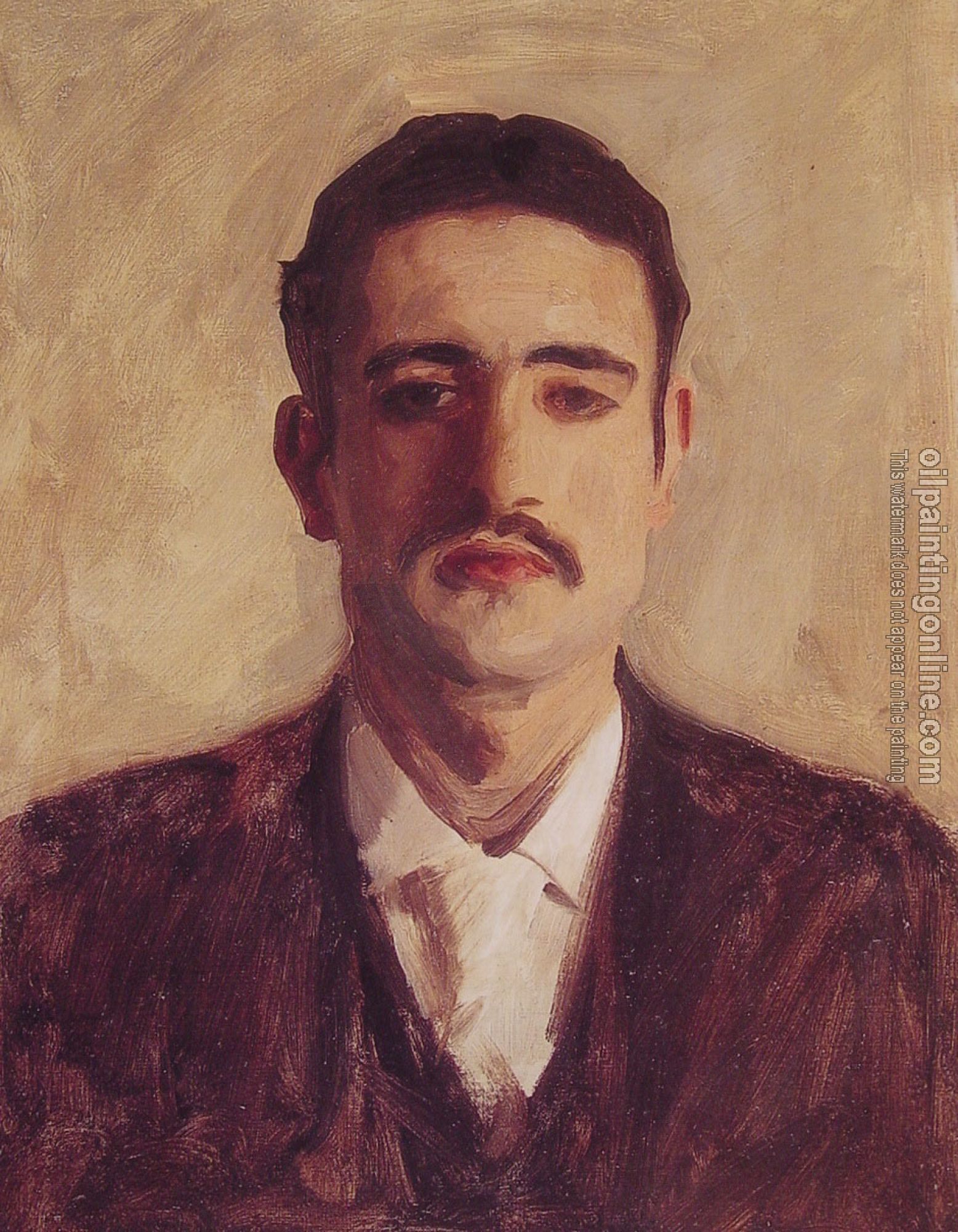 Sargent, John Singer - Portrait of a Man,Probably Nicola D'Inverno